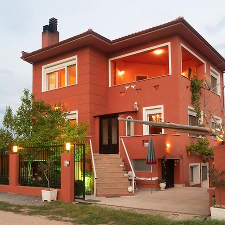 The House Dimitra Nea Fokaia Villa Exterior foto